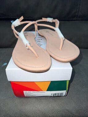 Katy Perry women’s 8 the jule smooth Napa light tan